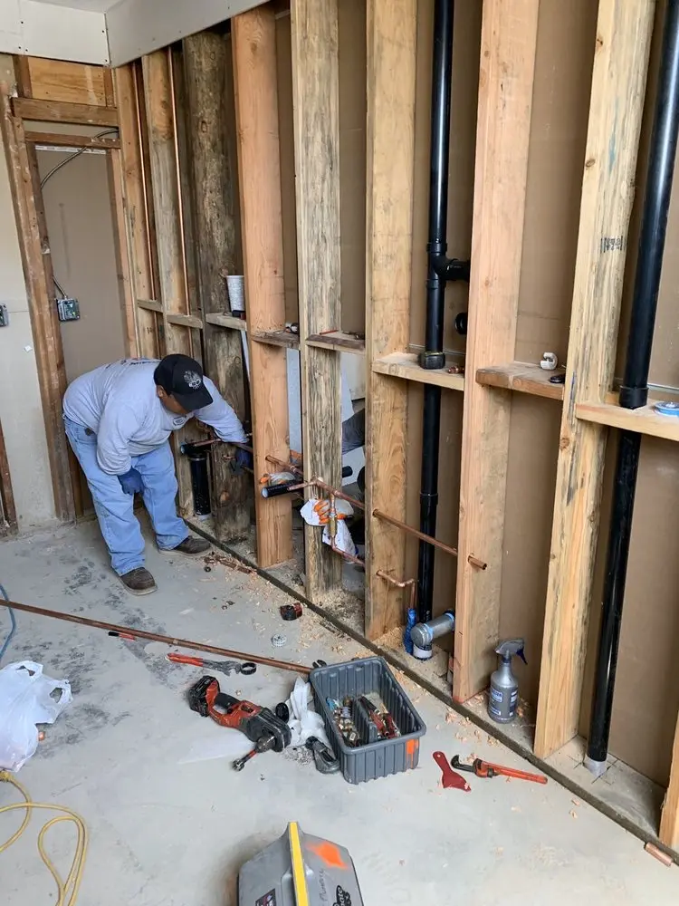 Commercial rough-in plumbing for Gas Line Repair in Moss Bay